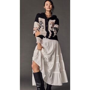 NWOT Pilcro Horse Graphic Cardigan SZ. XS